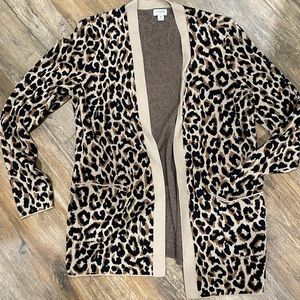 Leopard cardigan
